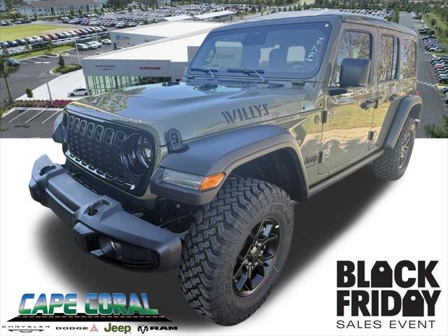 2026 Jeep Wrangler WRANGLER 4-DOOR WILLYS 2026 Jeep Wrangler WRANGLER 4-DOOR WILLYS