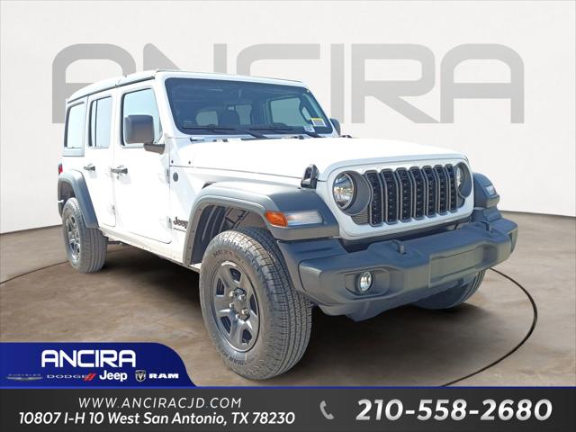 2026 Jeep Wrangler WRANGLER 4-DOOR SPORT 2026 Jeep Wrangler WRANGLER 4-DOOR SPORT