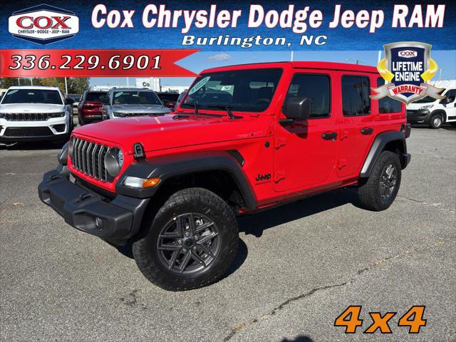 2026 Jeep Wrangler WRANGLER 4-DOOR SPORT S 2026 Jeep Wrangler WRANGLER 4-DOOR SPORT S