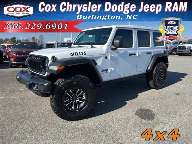 2026 Jeep Wrangler WRANGLER 4-DOOR WILLYS 2026 Jeep Wrangler WRANGLER 4-DOOR WILLYS