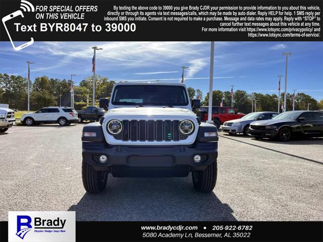 2026 Jeep Wrangler WRANGLER 4-DOOR SPORT S