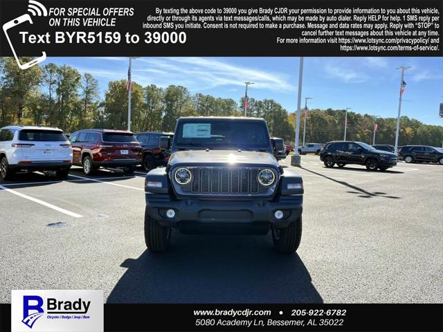 2026 Jeep Wrangler WRANGLER 4-DOOR SPORT S 2026 Jeep Wrangler WRANGLER 4-DOOR SPORT S