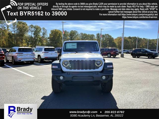 2026 Jeep Wrangler WRANGLER 4-DOOR SPORT S 2026 Jeep Wrangler WRANGLER 4-DOOR SPORT S