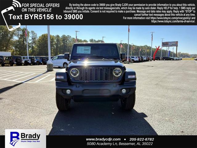 2026 Jeep Wrangler WRANGLER 4-DOOR SPORT S 2026 Jeep Wrangler WRANGLER 4-DOOR SPORT S