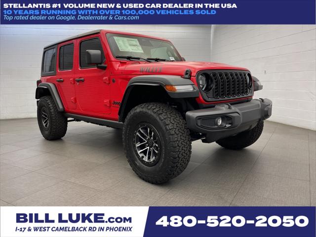 2026 Jeep Wrangler WRANGLER 4-DOOR WILLYS 2026 Jeep Wrangler WRANGLER 4-DOOR WILLYS