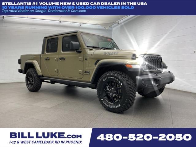 2025 Jeep Gladiator GLADIATOR WILLYS 4X4 2025 Jeep Gladiator GLADIATOR WILLYS 4X4