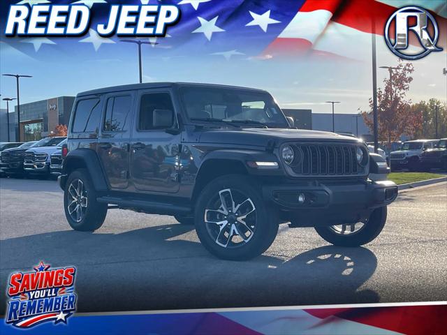 2025 Jeep Wrangler 4xe WRANGLER 4-DOOR SPORT S 4xe