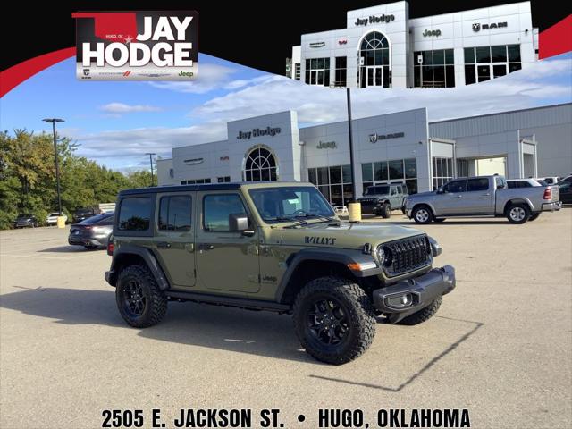2026 Jeep Wrangler WRANGLER 4-DOOR WILLYS 2026 Jeep Wrangler WRANGLER 4-DOOR WILLYS