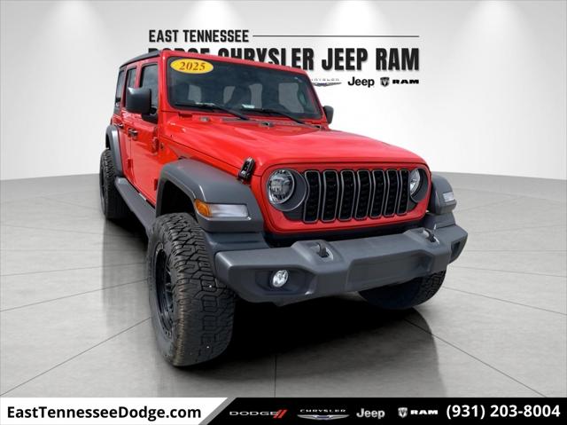 2025 Jeep Wrangler WRANGLER 4-DOOR SPORT S 2025 Jeep Wrangler WRANGLER 4-DOOR SPORT S