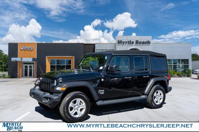 2019 Jeep Wrangler Unlimited Sport S 4x4 2019 Jeep Wrangler Unlimited Sport S 4x4