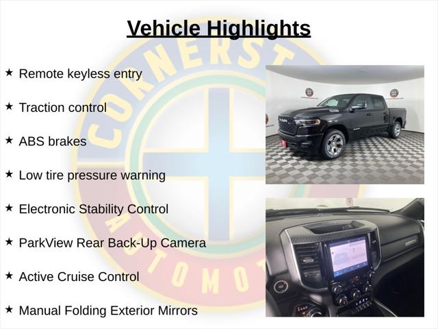 2026 RAM Ram 1500 RAM 1500 BIG HORN CREW CAB 4X4 57 BOX 2026 RAM Ram 1500 RAM 1500 BIG HORN CREW CAB 4X4 57 BOX