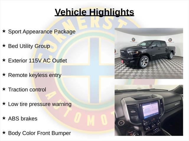 2026 RAM Ram 1500 RAM 1500 BIG HORN CREW CAB 4X4 57 BOX