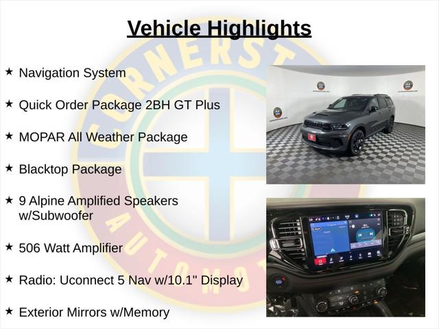 2026 Dodge Durango DURANGO GT PLUS AWD 2026 Dodge Durango DURANGO GT PLUS AWD