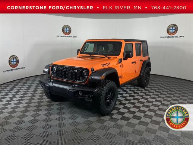 2025 Jeep Wrangler 4xe WRANGLER 4-DOOR WILLYS 4xe