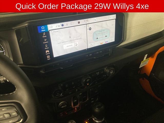 2025 Jeep Wrangler 4xe WRANGLER 4-DOOR WILLYS 4xe