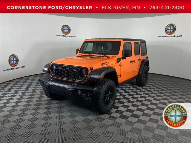 2025 Jeep Wrangler 4xe WRANGLER 4-DOOR WILLYS 4xe 2025 Jeep Wrangler 4xe WRANGLER 4-DOOR WILLYS 4xe