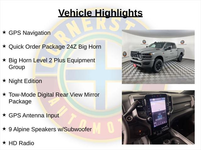 2026 RAM Ram 3500 RAM 3500 BIG HORN CREW CAB 4X4 64 BOX 2026 RAM Ram 3500 RAM 3500 BIG HORN CREW CAB 4X4 64 BOX