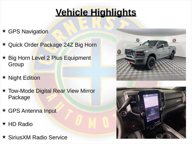 2026 RAM Ram 3500 RAM 3500 BIG HORN CREW CAB 4X4 64 BOX 2026 RAM Ram 3500 RAM 3500 BIG HORN CREW CAB 4X4 64 BOX