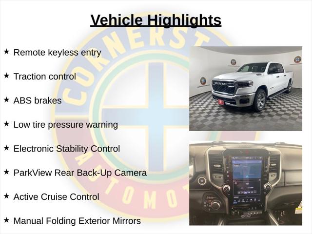 2026 RAM Ram 1500 RAM 1500 BIG HORN CREW CAB 4X4 57 BOX 2026 RAM Ram 1500 RAM 1500 BIG HORN CREW CAB 4X4 57 BOX