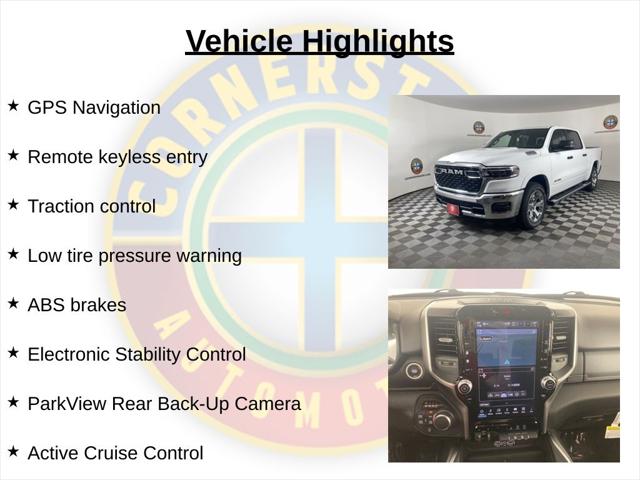 2026 RAM Ram 1500 RAM 1500 BIG HORN CREW CAB 4X4 57 BOX