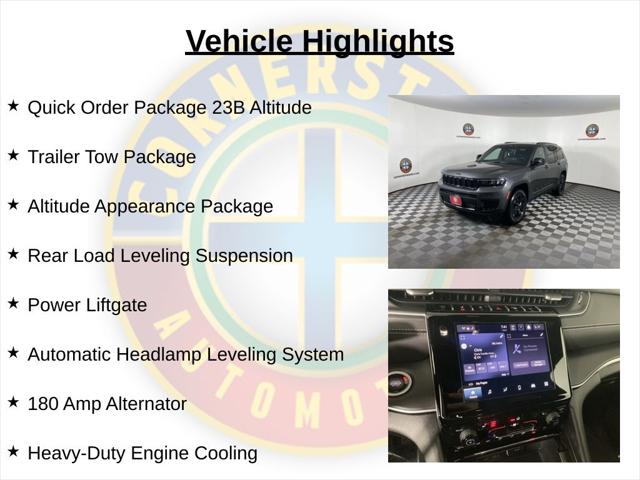 2025 Jeep Grand Cherokee GRAND CHEROKEE L ALTITUDE 4X4 2025 Jeep Grand Cherokee GRAND CHEROKEE L ALTITUDE 4X4