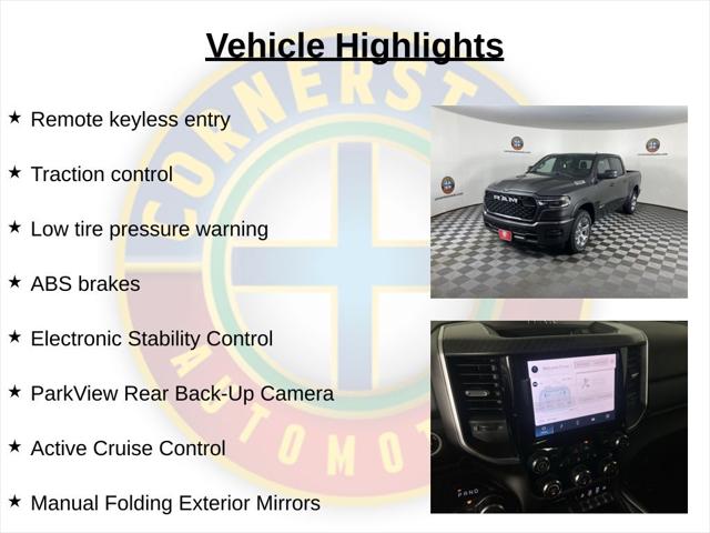 2026 RAM Ram 1500 RAM 1500 BIG HORN CREW CAB 4X4 57 BOX