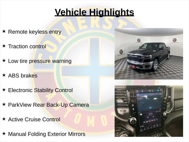 2026 RAM Ram 1500 RAM 1500 BIG HORN CREW CAB 4X4 57 BOX