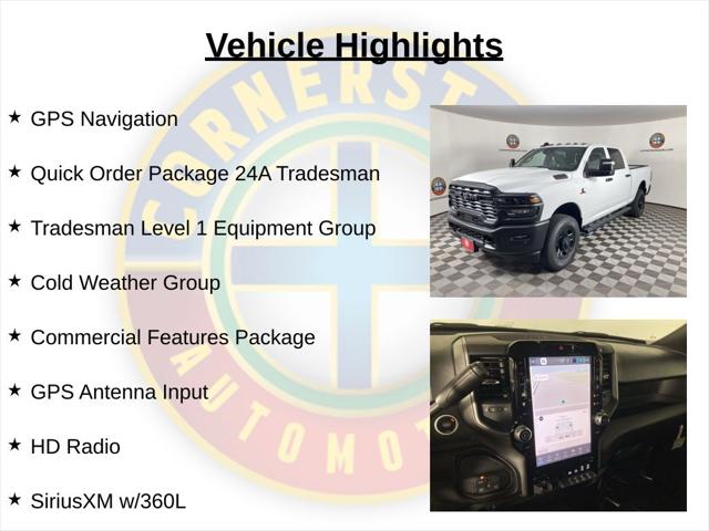 2025 RAM Ram 2500 RAM 2500 TRADESMAN CREW CAB 4X4 64 BOX 2025 RAM Ram 2500 RAM 2500 TRADESMAN CREW CAB 4X4 64 BOX