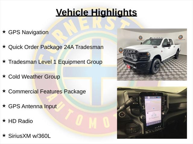 2025 RAM Ram 2500 RAM 2500 TRADESMAN CREW CAB 4X4 64 BOX 2025 RAM Ram 2500 RAM 2500 TRADESMAN CREW CAB 4X4 64 BOX