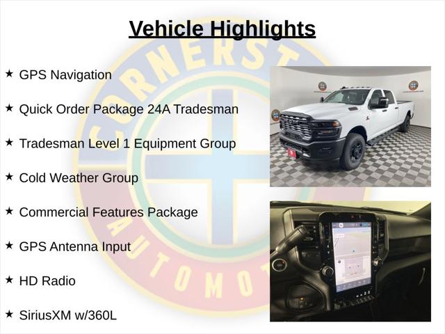 2025 RAM Ram 2500 RAM 2500 TRADESMAN CREW CAB 4X4 8 BOX 2025 RAM Ram 2500 RAM 2500 TRADESMAN CREW CAB 4X4 8 BOX