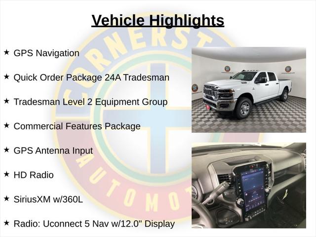 2025 RAM Ram 3500 RAM 3500 TRADESMAN CREW CAB 4X4 64 BOX 2025 RAM Ram 3500 RAM 3500 TRADESMAN CREW CAB 4X4 64 BOX