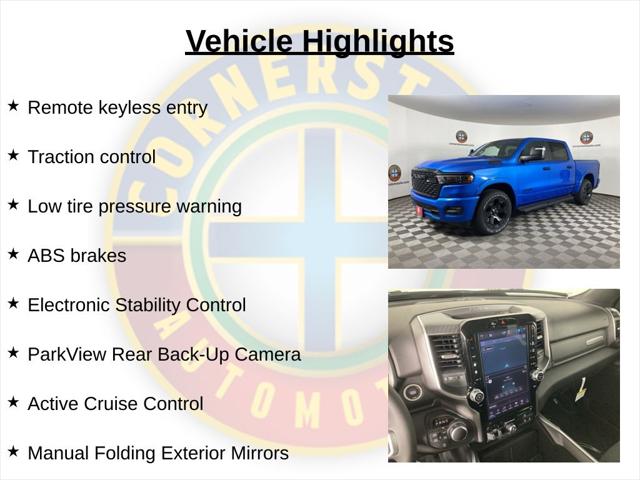 2026 RAM Ram 1500 RAM 1500 BIG HORN CREW CAB 4X4 57 BOX 2026 RAM Ram 1500 RAM 1500 BIG HORN CREW CAB 4X4 57 BOX