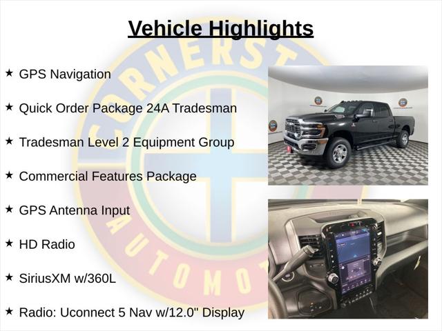 2025 RAM Ram 3500 RAM 3500 TRADESMAN CREW CAB 4X4 64 BOX