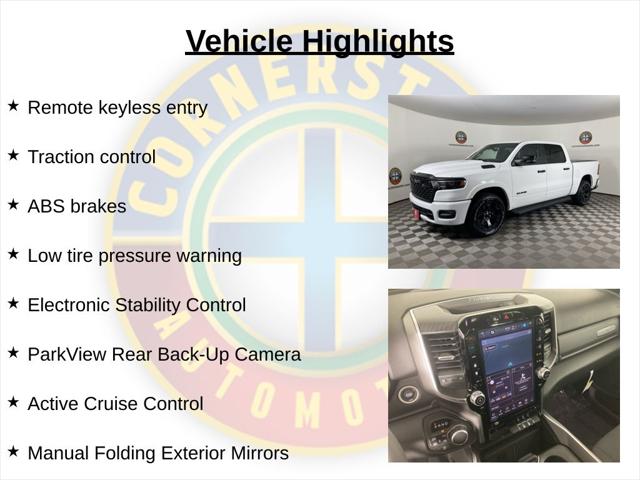 2026 RAM Ram 1500 RAM 1500 BIG HORN CREW CAB 4X4 57 BOX 2026 RAM Ram 1500 RAM 1500 BIG HORN CREW CAB 4X4 57 BOX