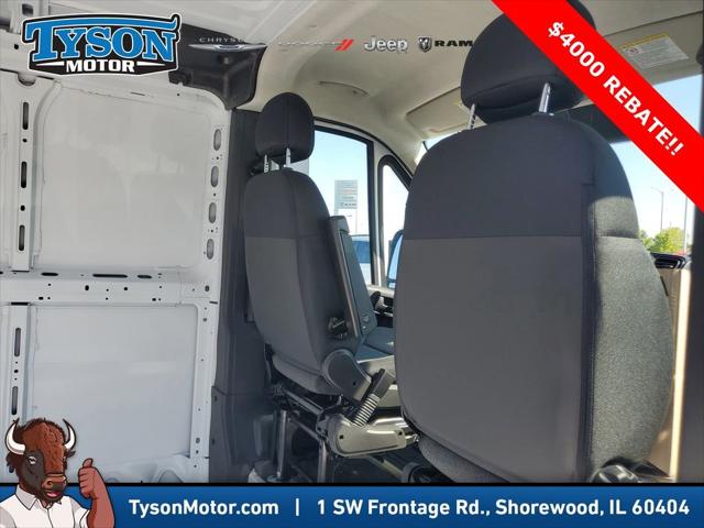 2026 Ram ProMaster Cargo Van Tradesman Low Roof 118" WB w/Pass Seat