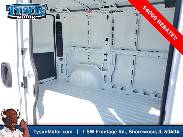 2026 Ram ProMaster Cargo Van Tradesman Low Roof 118" WB w/Pass Seat