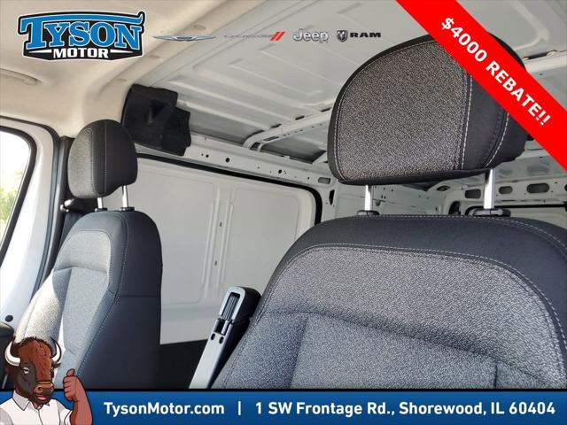 2026 Ram ProMaster Cargo Van Tradesman Low Roof 118" WB w/Pass Seat