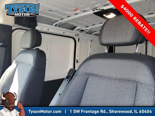 2026 Ram ProMaster Cargo Van Tradesman Low Roof 118" WB w/Pass Seat