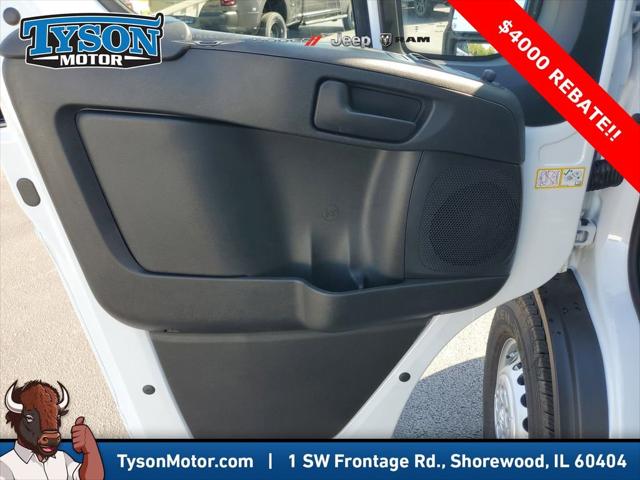 2026 Ram ProMaster Cargo Van Tradesman Low Roof 118" WB w/Pass Seat