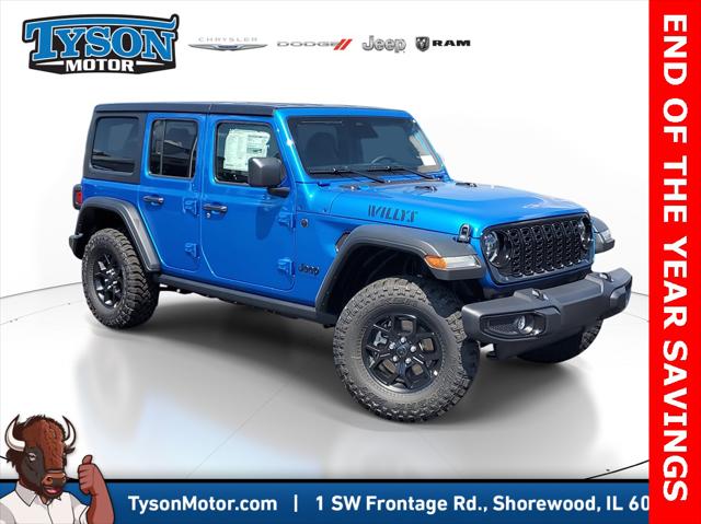 2025 Jeep Wrangler WRANGLER 4-DOOR WILLYS 2025 Jeep Wrangler WRANGLER 4-DOOR WILLYS