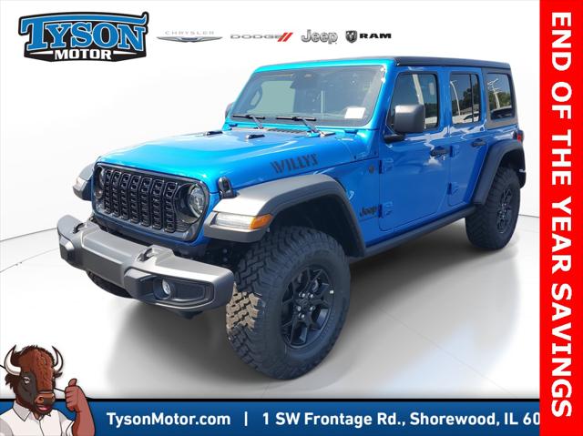 2025 Jeep Wrangler WRANGLER 4-DOOR WILLYS 2025 Jeep Wrangler WRANGLER 4-DOOR WILLYS