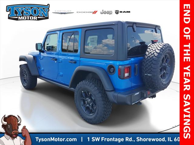 2025 Jeep Wrangler WRANGLER 4-DOOR WILLYS 2025 Jeep Wrangler WRANGLER 4-DOOR WILLYS