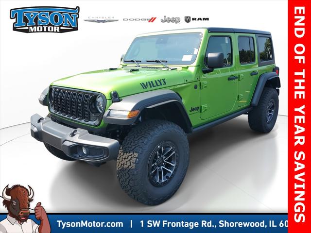 2025 Jeep Wrangler WRANGLER 4-DOOR WILLYS 2025 Jeep Wrangler WRANGLER 4-DOOR WILLYS