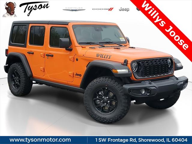 2025 Jeep Wrangler WRANGLER 4-DOOR WILLYS 2025 Jeep Wrangler WRANGLER 4-DOOR WILLYS