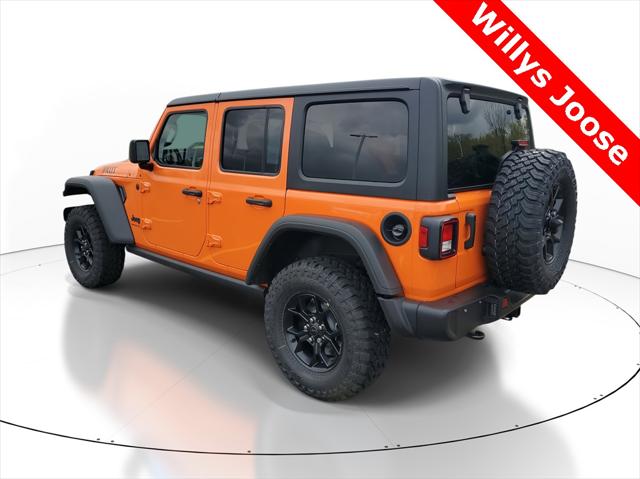 2025 Jeep Wrangler WRANGLER 4-DOOR WILLYS 2025 Jeep Wrangler WRANGLER 4-DOOR WILLYS