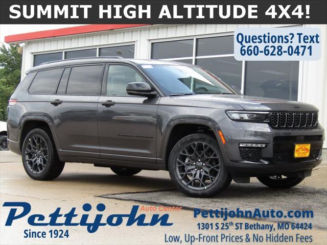 2025 Jeep Grand Cherokee GRAND CHEROKEE L SUMMIT 4X4 2025 Jeep Grand Cherokee GRAND CHEROKEE L SUMMIT 4X4