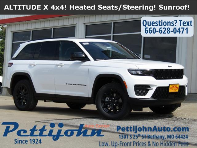 2025 Jeep Grand Cherokee GRAND CHEROKEE ALTITUDE X 4X4 2025 Jeep Grand Cherokee GRAND CHEROKEE ALTITUDE X 4X4