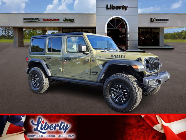 2025 Jeep Wrangler WRANGLER 4-DOOR WILLYS 2025 Jeep Wrangler WRANGLER 4-DOOR WILLYS