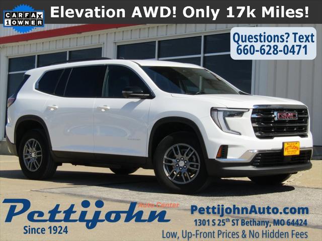 2025 GMC Acadia AWD Elevation 2025 GMC Acadia AWD Elevation