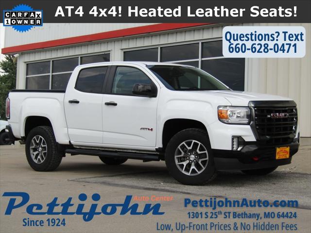 2021 GMC Canyon 4WD Crew Cab Short Box AT4 - Leather 2021 GMC Canyon 4WD Crew Cab Short Box AT4 - Leather